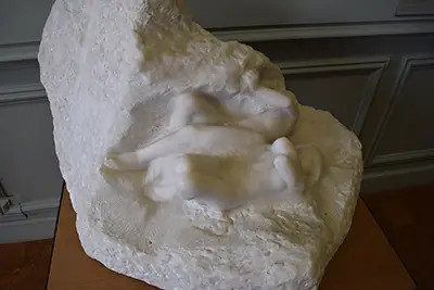 Adam and Eve Sleeping Auguste Rodin